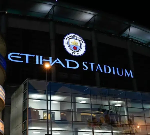 stadium name at night